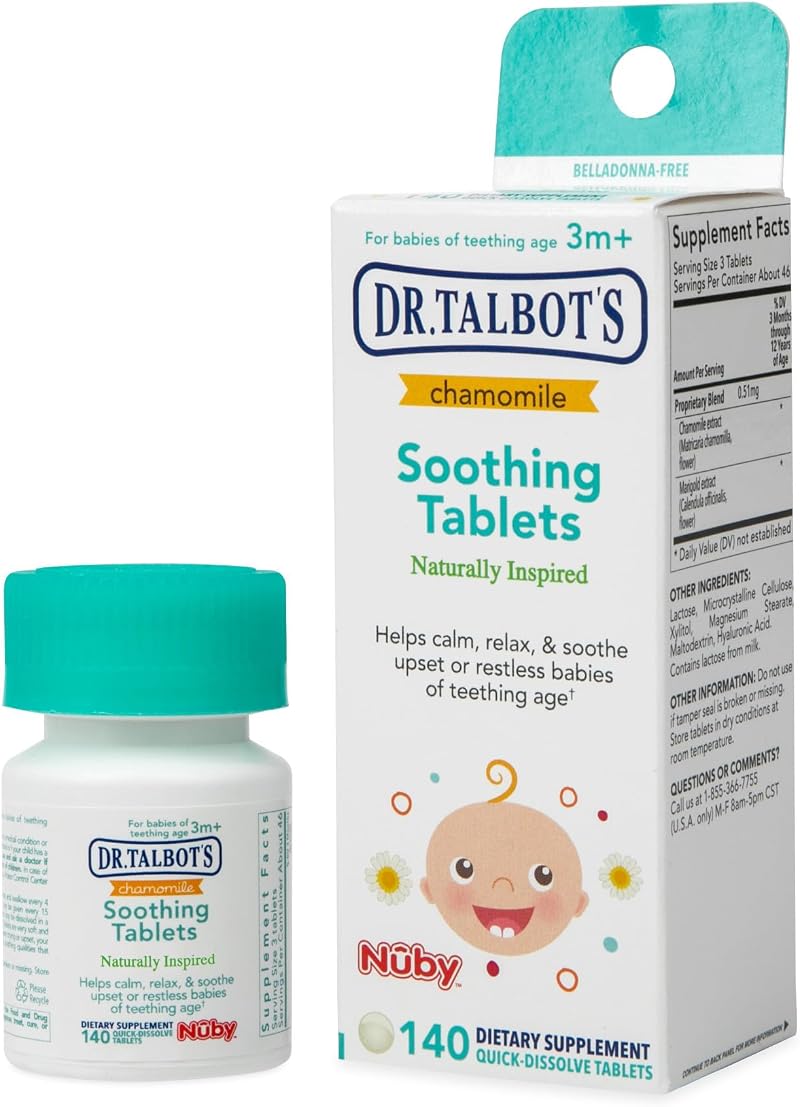 Dr. Talbot's Chamomile Soothing Tablets Quick Dissolve 140 Count