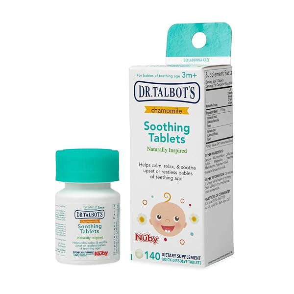 DR. TALBOT’S CHAMOMILE SOOTHING TABLETS, QUICK DISSOLVE, 140...