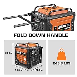 GENMAX Portable Generator, 9000W Super QuietDual