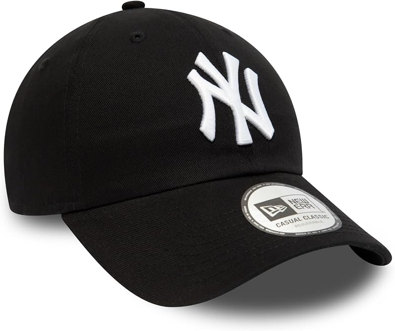 New York Yankees MLB League Essential Black 9Twenty Casual Classics Cap - One-Size