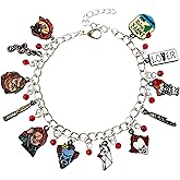 DreamWater Halloween Horror Charm Bracelet Gifts for Woman