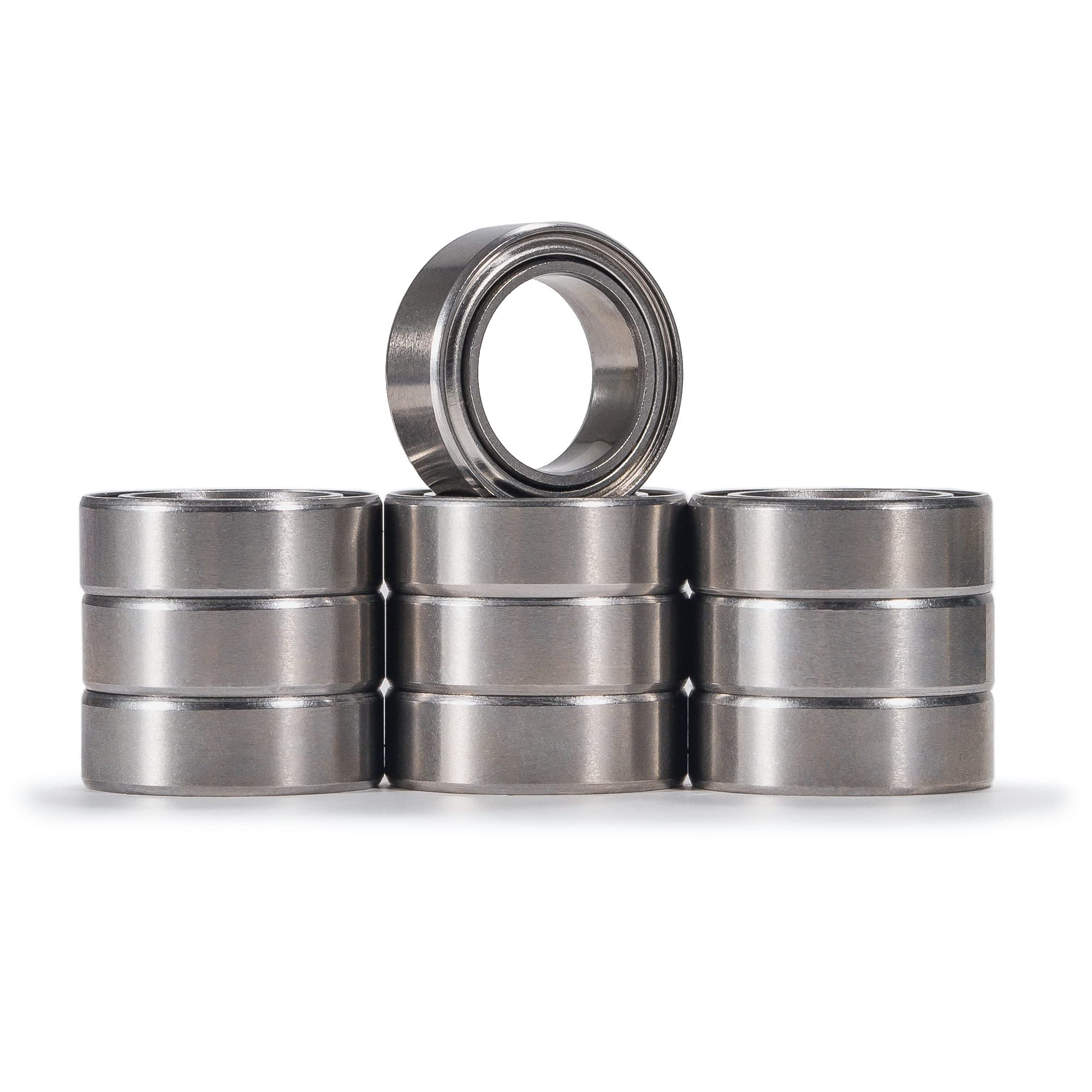 XIKE 10 Pcs MR149ZZ Mini Ball Bearings 9x14x4.5mm, Bearing Steel and Double Metal Seals, Pre-lubrication, MR149-2Z Deep Groove Ball Bearing with Shields.