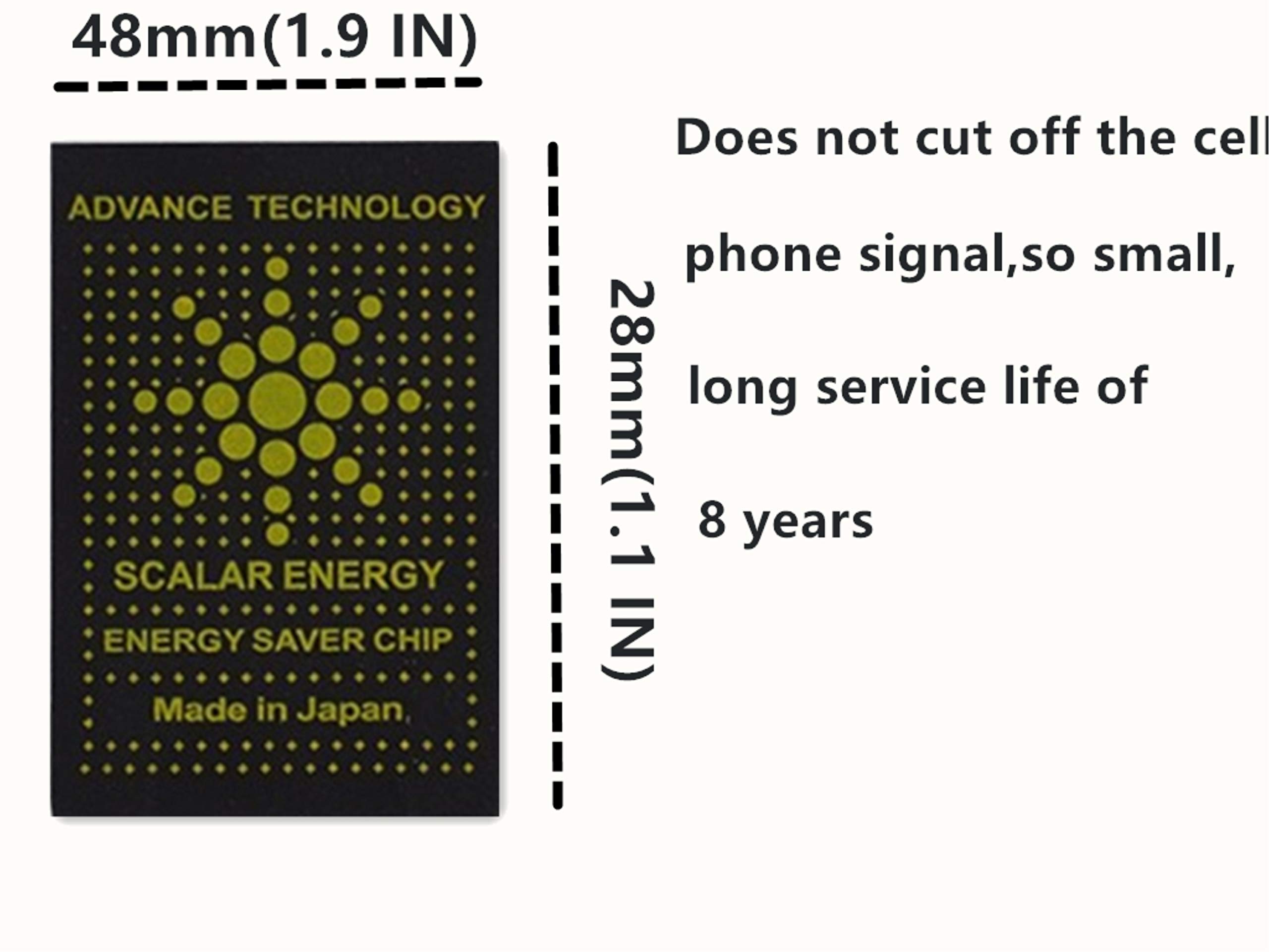 Anti EMF Protection Stickers for Mobile Phones, Digital Cameras, Camcorders, Laptop Radiation Protection Equipment, Best EMF Protection Products (10 Packs)