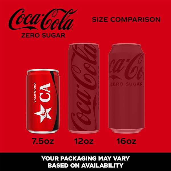 COCA-COLA ZERO, 7.5 FL OZ, 6 PACK