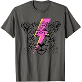 Vintage Cheetah Graphic Tee For Women and Girls, Cute Summer T-Shirt