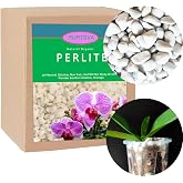 Natural Organic 1-2CM Chunky Perlite 5QT for Plants Horticultural Coarse Pearlite Bulk Potting Mix Garden Soil Amendment for Enhanced Drainage and Ventilation for Indoor Outdoor Plants