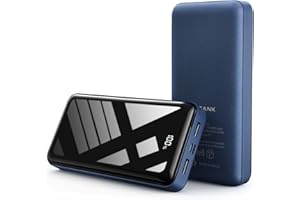 Portable Charger Power Bank 50000mAh, 22.5W Fast Charging Battery Pack, USB C Quick Charge 3 Outputs & 2 Inputs, LED Display,