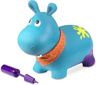 B.toys 44627 Aufblasbare Schaukel"Hippo", mehrfarbig