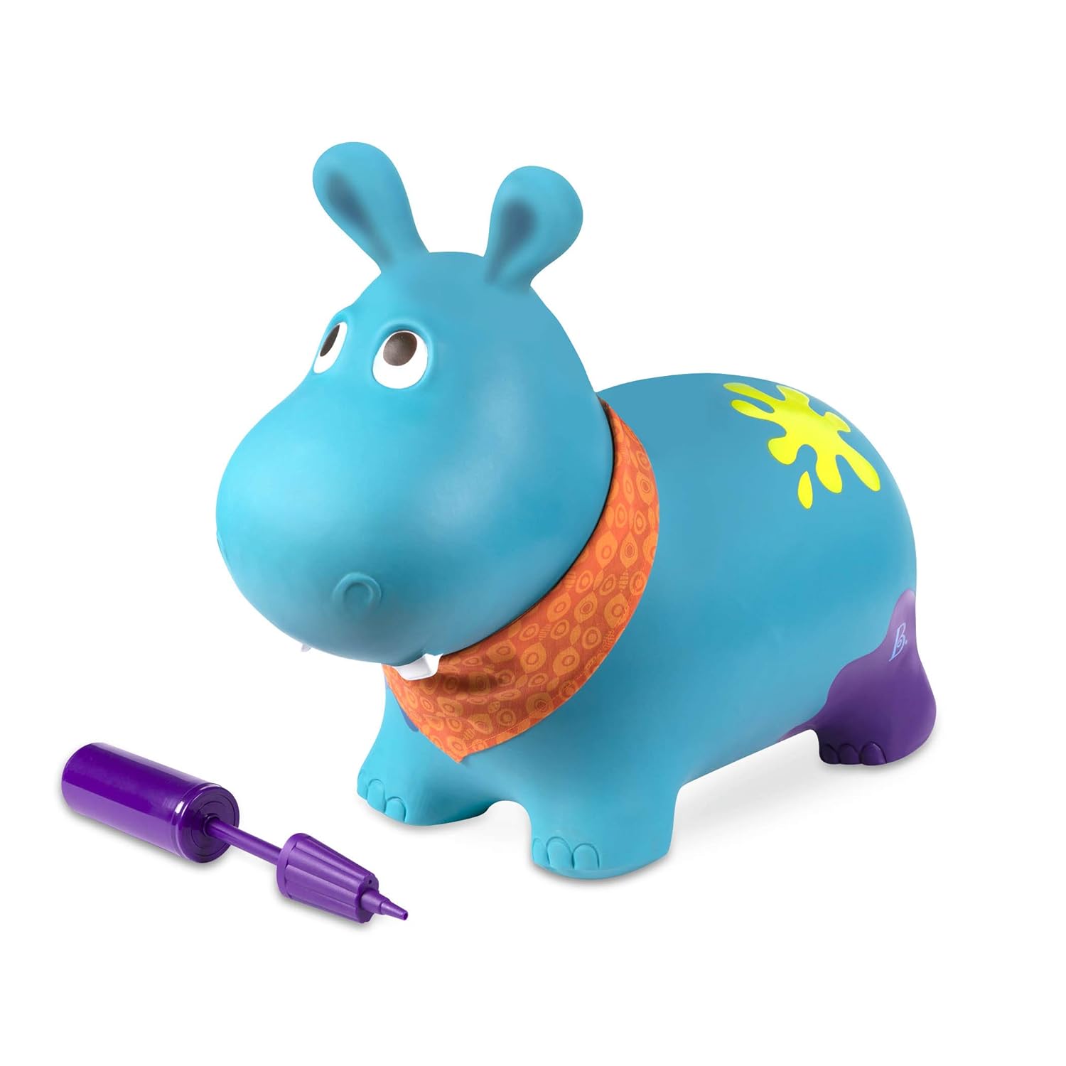 B.toys 44627 Aufblasbare Schaukel"Hippo", mehrfarbig