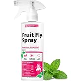 NatureStop Fruit Fly Spray (16 oz) | Kills on Contact, Fast-Acting Formula, Plant-Based Active Ingredients, For Kitchens &amp; Pantries, Pet &amp; Family Friendly