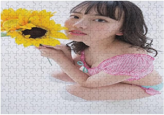 Amazon 柏木さりな 300ピース ポスター 壁飾り 木製 丈夫 大人 パズル 減圧 木製の 積み木 耐久性 高級印刷 無毒 無臭 無害 難易度調整可能 大人用 子供用 キャラクター パズル 萌えグッズ 子供 初心者向け 長40cm 28cm ギフト プレ 300pcs 木製パズル