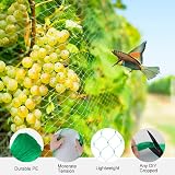 lohey Garden Netting Mesh 4M x 12M Cat Bird Proof Fine Nylon Green view 2