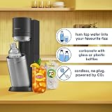 SodaStream Duo Sparkling Water Maker with 2x 1L Bottles Black view 3