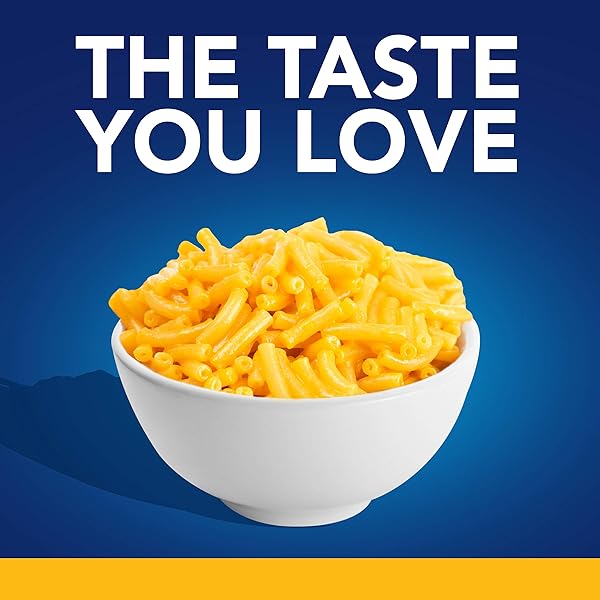KRAFT EASY MAC ORIGINAL FLAVOR MACARONI AND CHEESE MEAL (18 POUCHES)