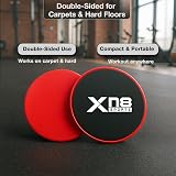 Xn8 Sports Exercise Core Sliders Dual-Sided Gliding Discs Pack of 2 view 4