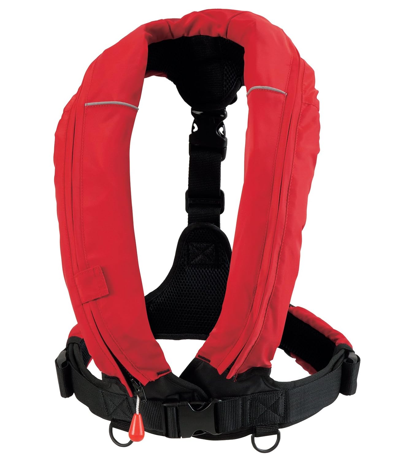 玄関先迄納品 ライフジャケットフローティングベスト オーシャンre 5型 レッド 自動膨張式ライフジャケット B016u1cm8k ｔ字型固定式 国交省認定品 新基準対応 国内正規総代理店アイテム