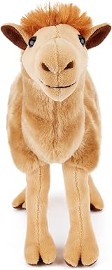 Zappi Co Plush Bactrian Camel Stuffed Animal 26cm Safari Collection view 5