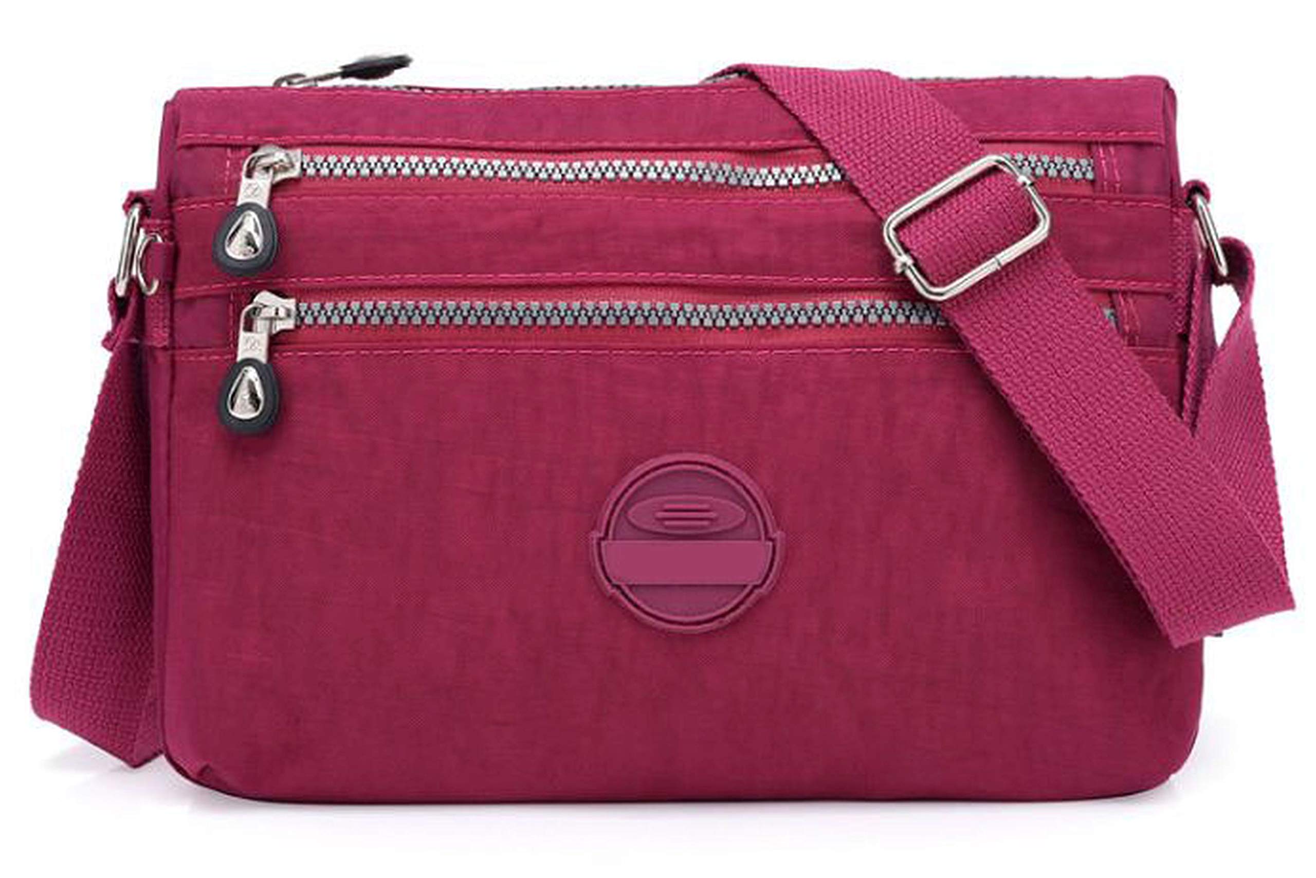 GFM® Womens Nylon Waterproof Cross Body Shoulder Bag (EXC)(S1-1216-GHFSH)