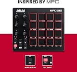 Akai MPD218 USB MIDI Pad Controller with MPC Pads 3 Banks 18 Knobs view 4