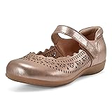 Earth Women's Brady Mary Jane Flat, Pewter 060, 5