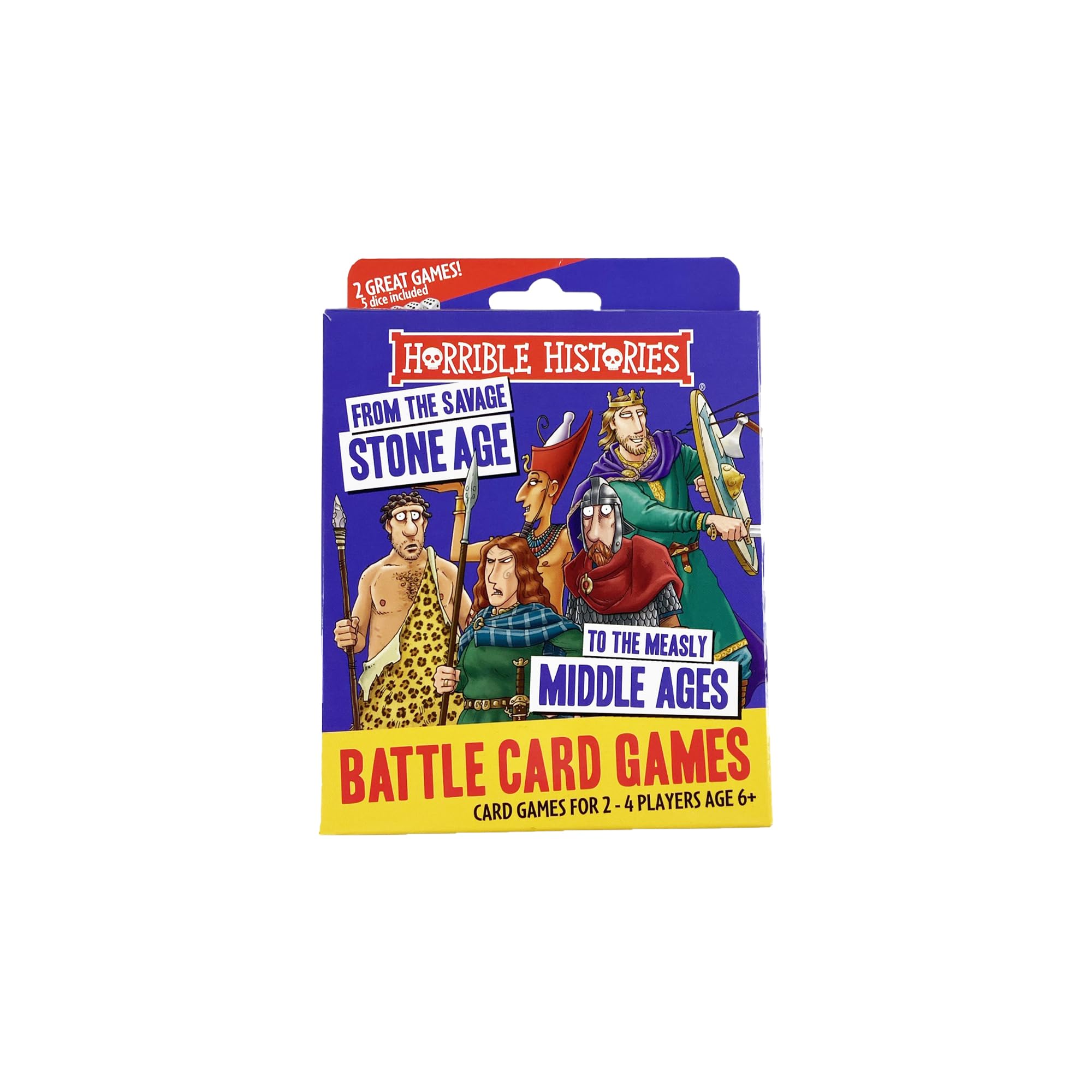 Horrible Histories 7515 Stoneage Card Game, for For 7 years and over