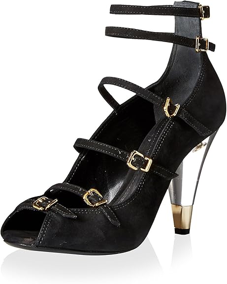 meji strappy pumps