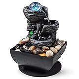 Tabletop Fountain Indoor Waterfall Meditation