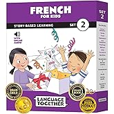 French for Kids Set 2: Beginner Reader Box Set – 10 Early Readers with Online Audio | Jump-Start Learning French with First Words & Phrases (Ages 3-8) by Language Together (French Edition)