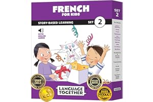 French for Kids Set 2: Beginner Reader Box Set – 10 Early Readers with Online Audio | Jump-Start Learning French with More Fi