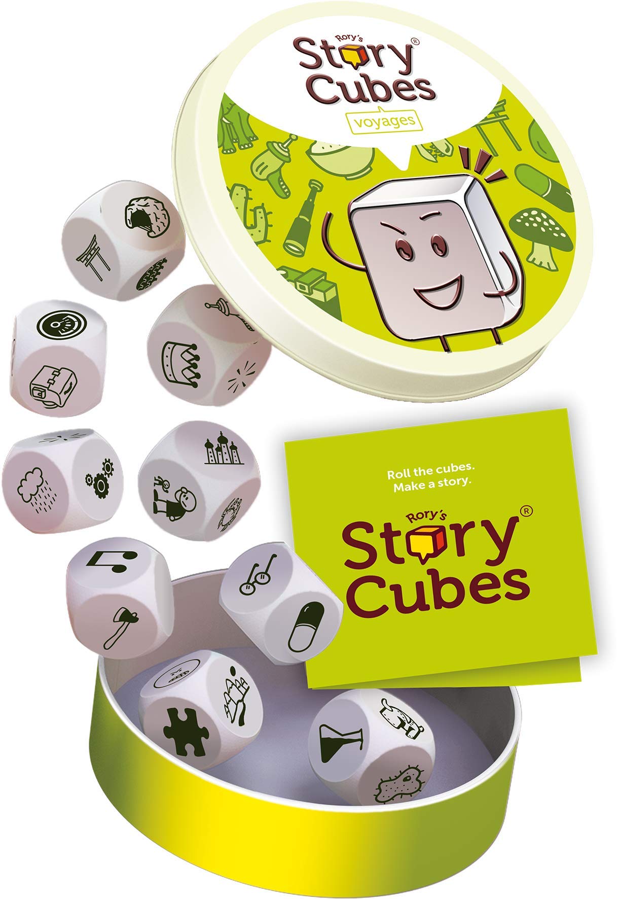 Zygomatic Asmodee - Rory's Story Cubes Eco Blister Voyages
