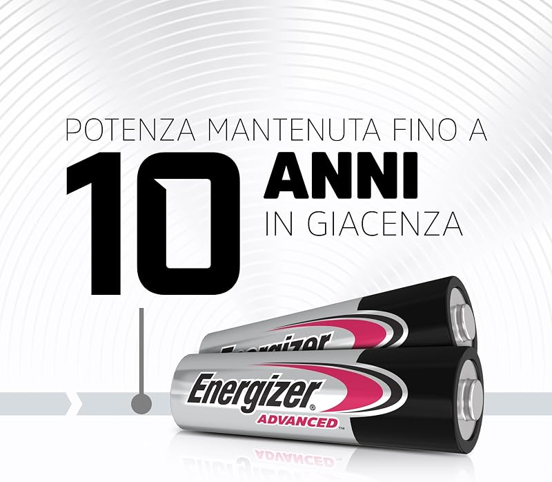 Advanced - Pile AA (Confezione da 24) - Batterie Alcaline 1,5 V