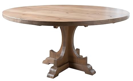Amazon Com Caroline Round Pedestal Dining Table 48 Round