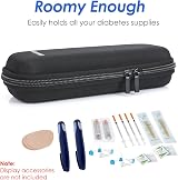 YOUSHARES Insulin Cooler Travel Case Black with 2 Ice Packs view 5