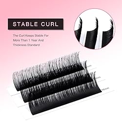 TDANCE Lash Extension Matte Black Eyelash Extension