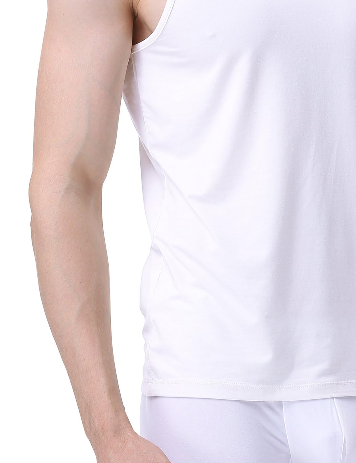 Cotton Undershirts Crew Neck Tank Tops 