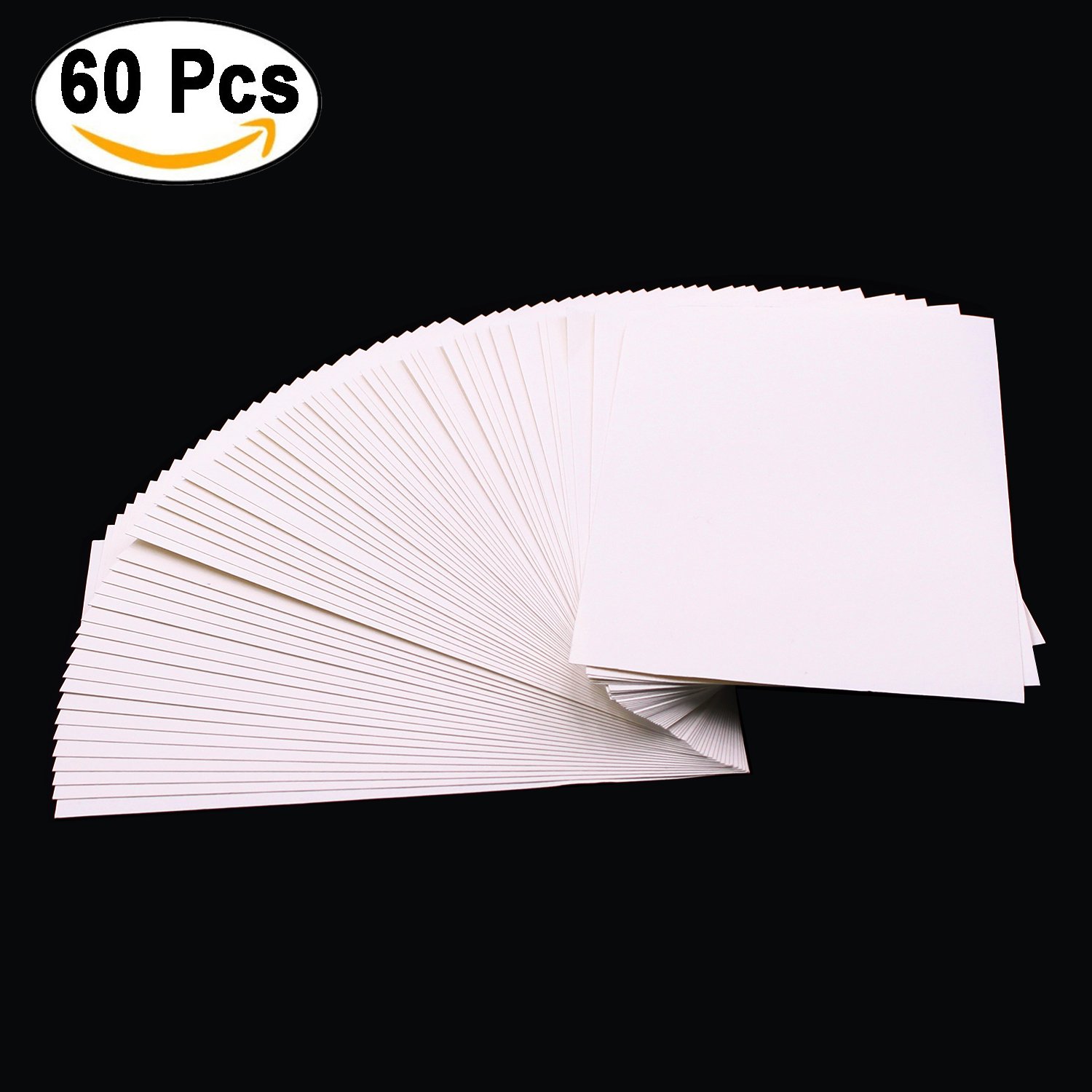 60 Sheets 100 Rag Cotton Watercolor Paper Cold Press Cut Bulk Pack for