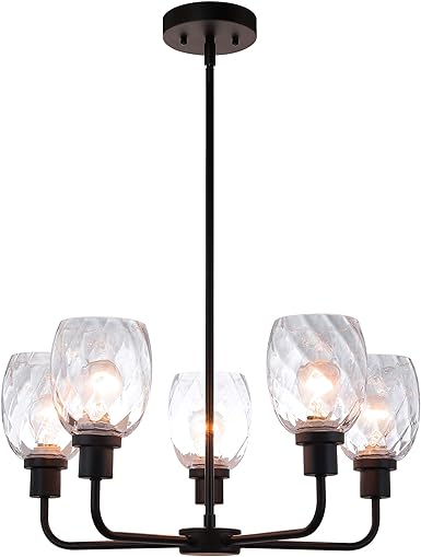 matte black dining room light