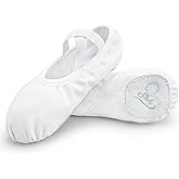 STELLE Ballet Shoes for Women Highly Stretch Canvas Dance Slipper Yoga Shoes for Girls/Adults