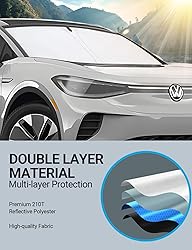 Proadsy 2024 Upgrade Front Windshield Sun Shade
