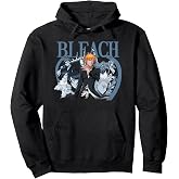 Bleach Ichigo with Blue Toned Group Color Anime Pullover Hoodie