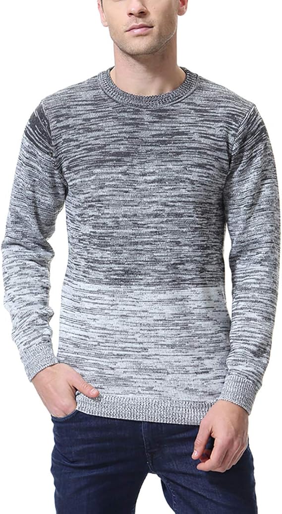 Amazon Aowofs メンズ セーター ニットクルーネック 冬 春 薄手 長袖 ファッション 大きいサイズ 秋冬 カジュアル セーター 通販