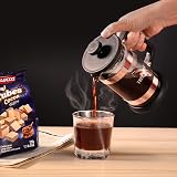 TBGENIUS 4 Cup Cafetiere French Press Coffee Maker 0.6L Borosilicate Glass view 6