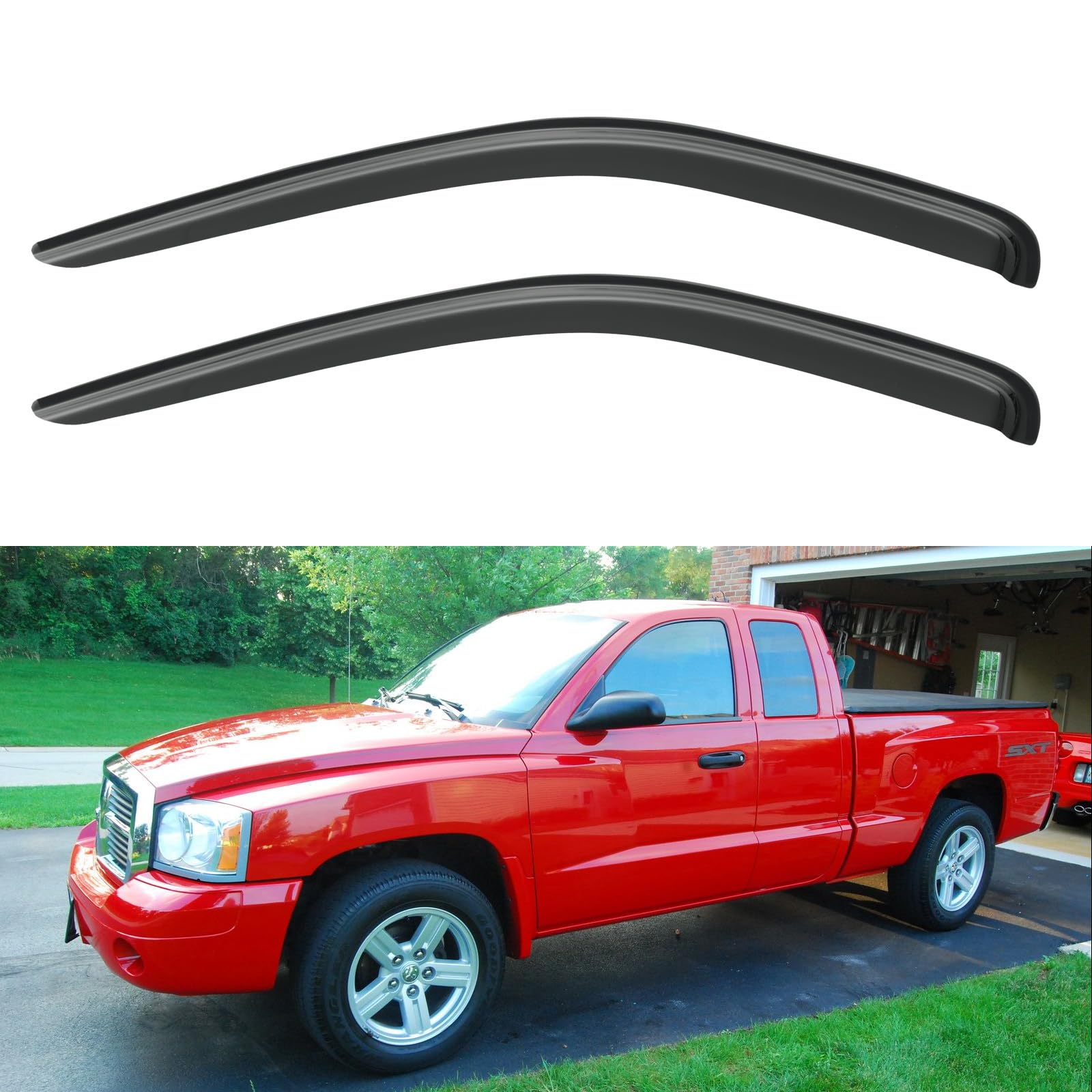 Window Visors Rain Guards Shield for 2005-2010
