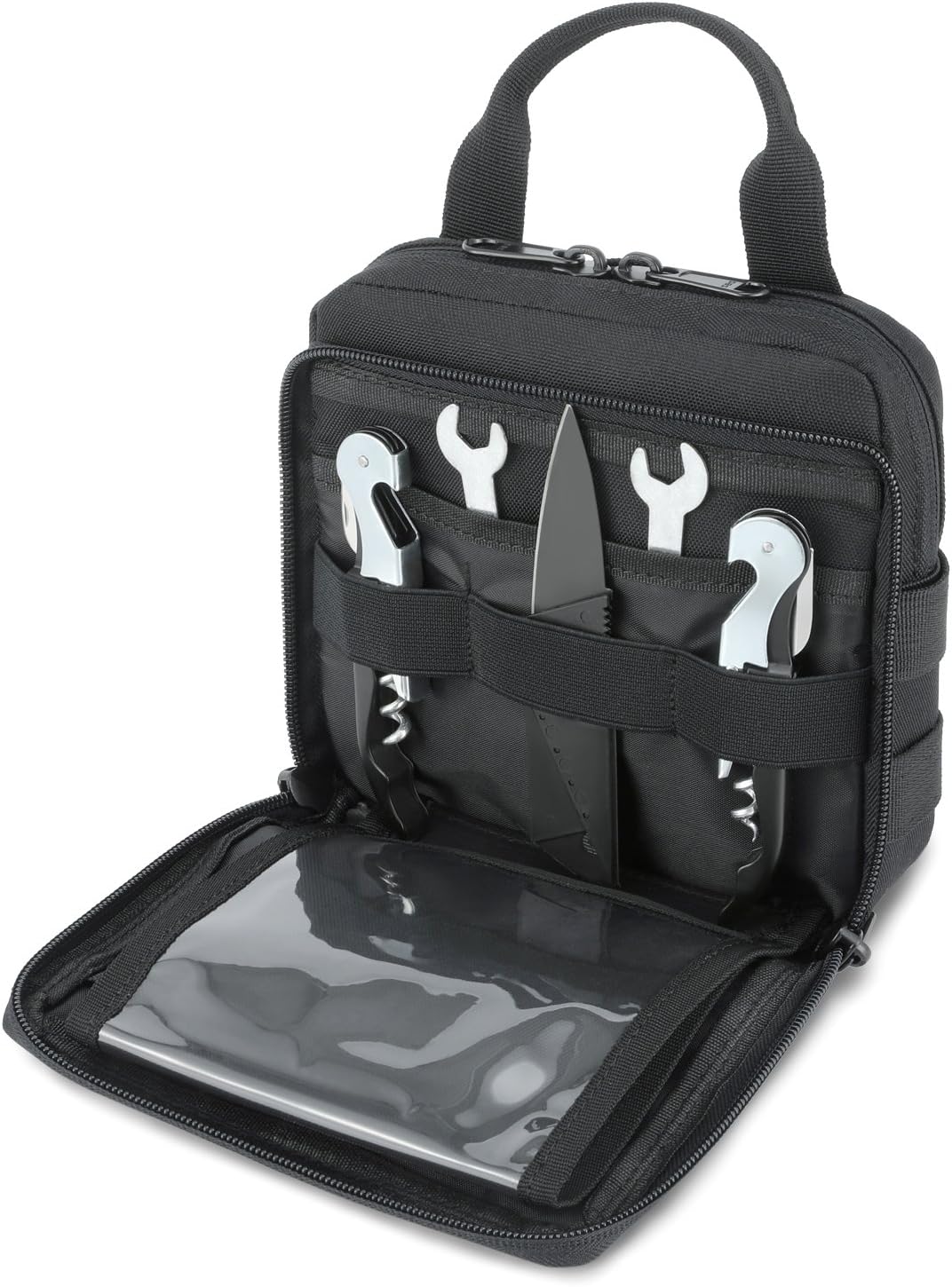 Barbarians Tactical Admin Pouch, MOLLE Military Tool Map Bag Organizer