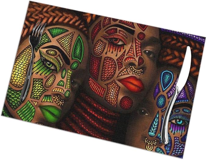 Reindeer Horn Three African American Women Art Print