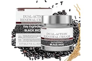 Biancat® Keratin Erase Dual-Action Renewal Cream, Black and White Rice Soothing Repair Cream, Hydrating, Effectively Improve 
