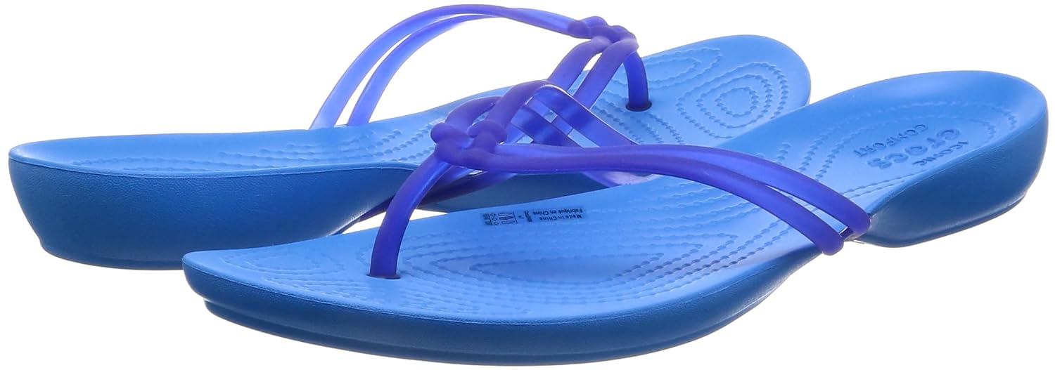 crocs isabella women flip in black