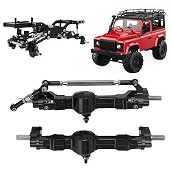 Dilwe RC Front Axle Rear Axle Set, 146MM/5.75inch