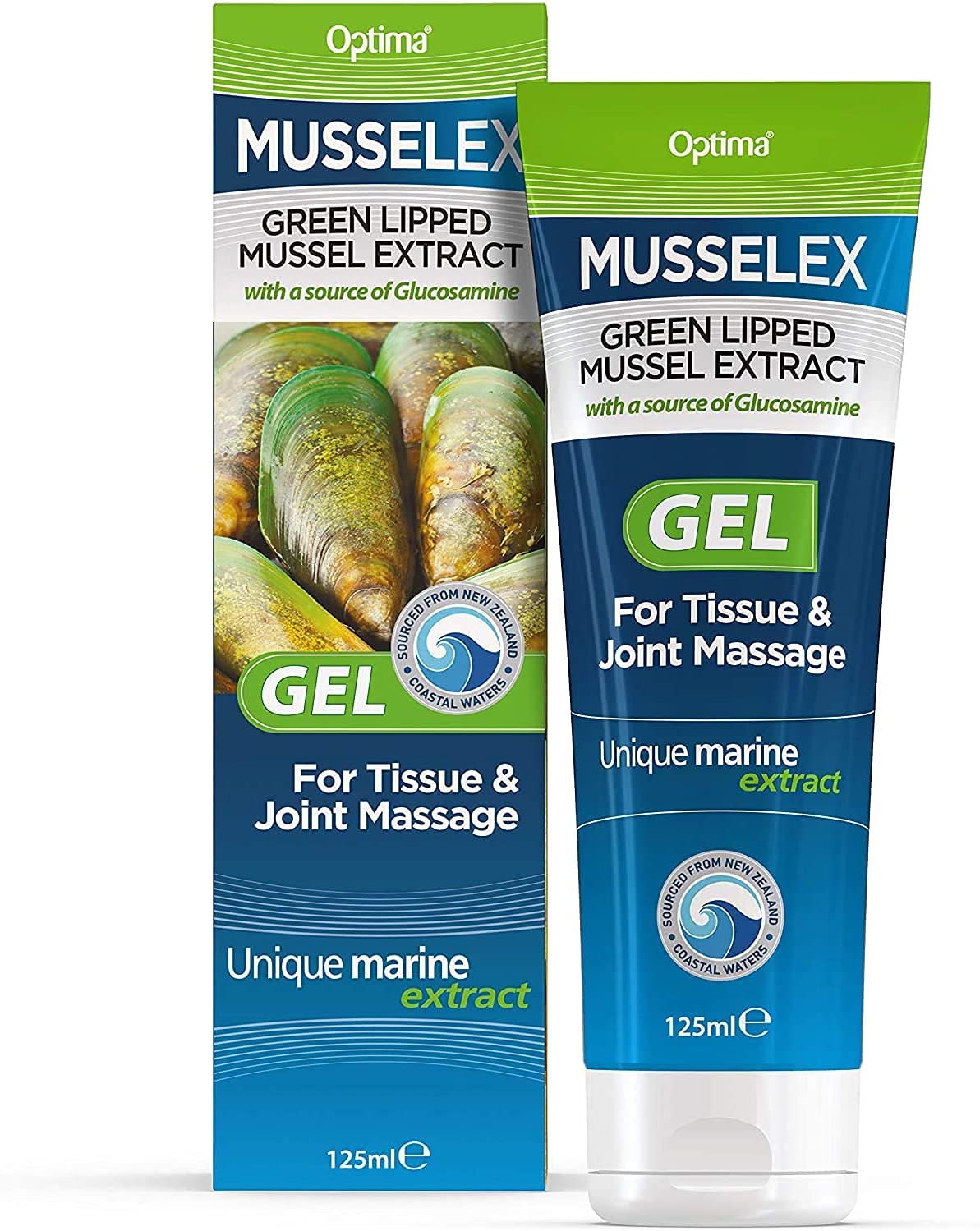 (Pack Of 8) Organic Green Lipped Mussel & Glucosamine Gel | MUSSELFLEX