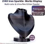 ZIRO Glitter Multicolor PLA Filament 1.75mm 1kg Slow Color Changing Rainbow view 2